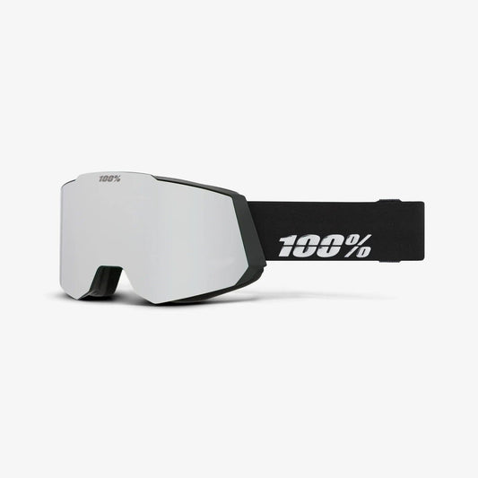 100 per cent OSZ / BLACK 100% Snowcraft Goggle Over The Top Of Glasses Compatible