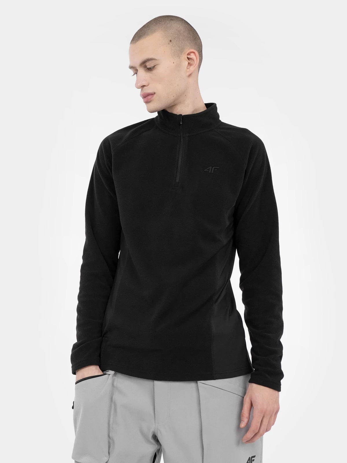 4F 2XL / BLACK 4F Stan Mens Fleece