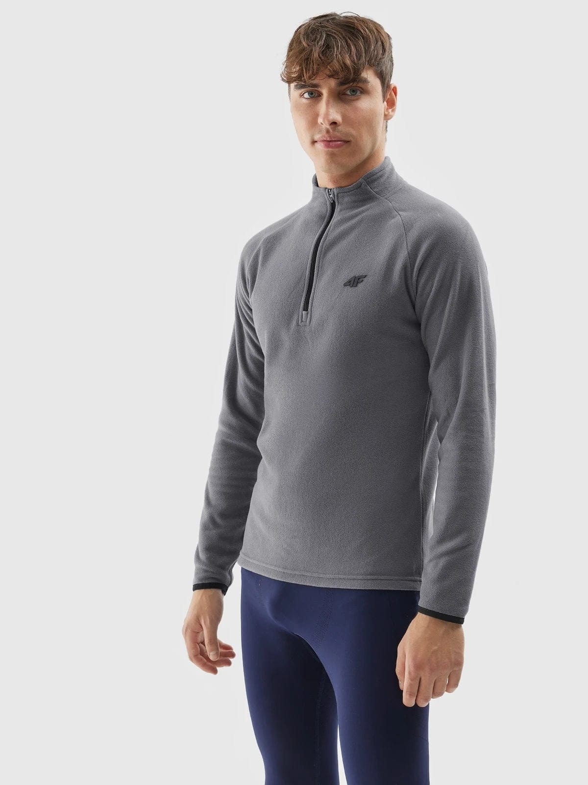 4F 4F Palisades Mens Fleece - Grey