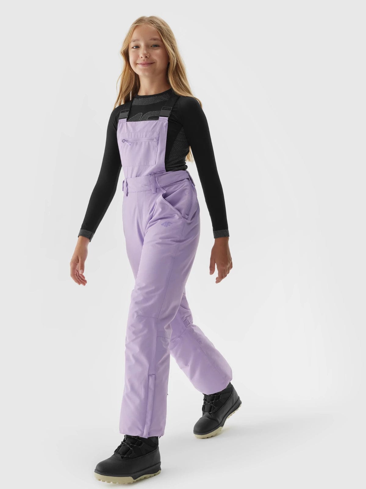 4F 4F Mogul Kids Snow Pants with Detachable Braces