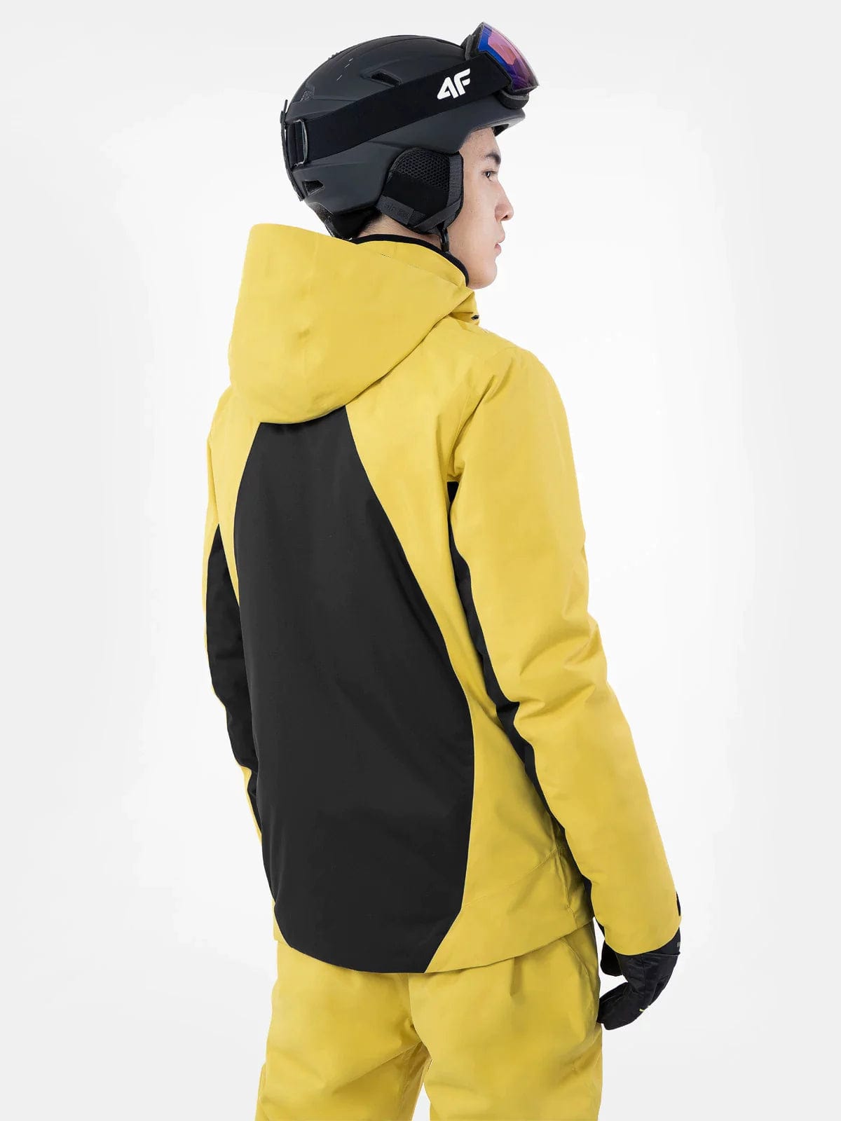 4F 4F Charlie Mens Snow Jacket Lemon