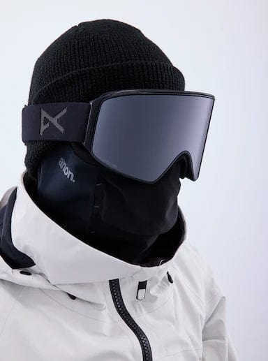 ANON SMOKE Anon M4 Cylindrical Goggle 2 Lenses plus Mask Oversize great for Over Glasses