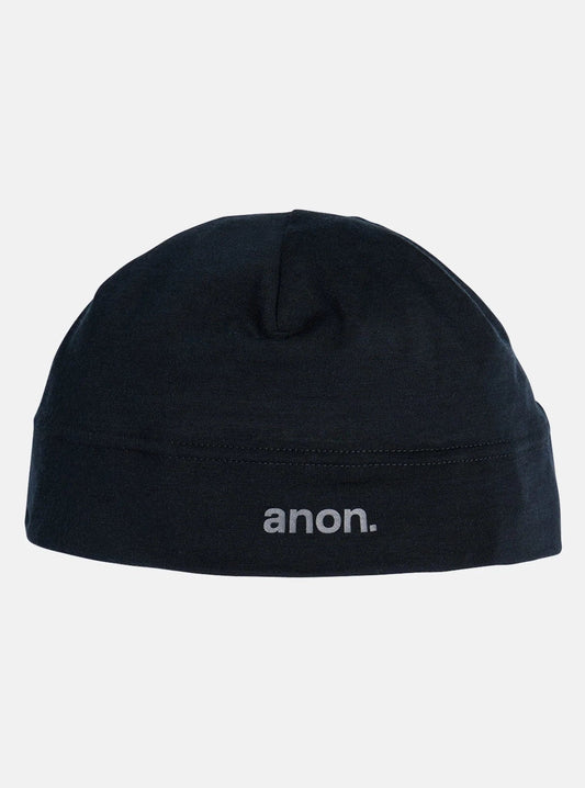 ANON BLACK Anon Liner Beanie -Under Helmet Beanie