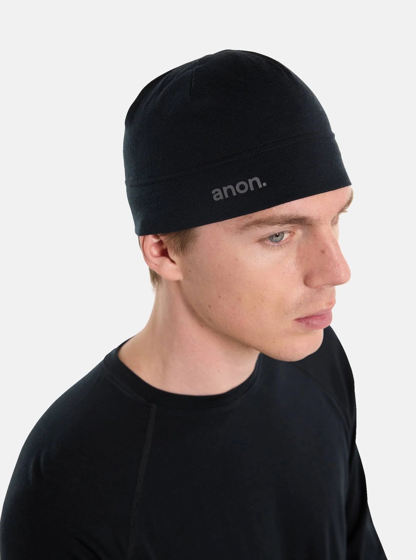 ANON BLACK Anon Liner Beanie -Under Helmet Beanie