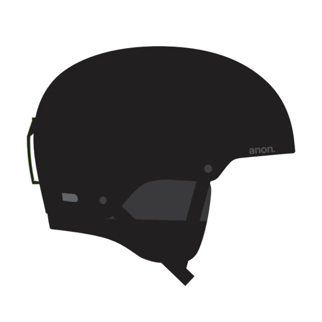 ANON Anon Raider 3 Round Fit Snow Helmet
