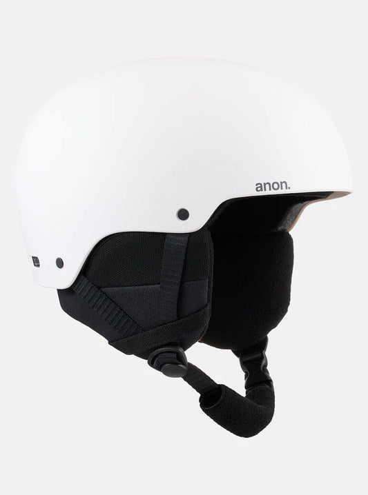 ANON M / WHITE Anon Raider 3 2024 Helmet Round Fit White