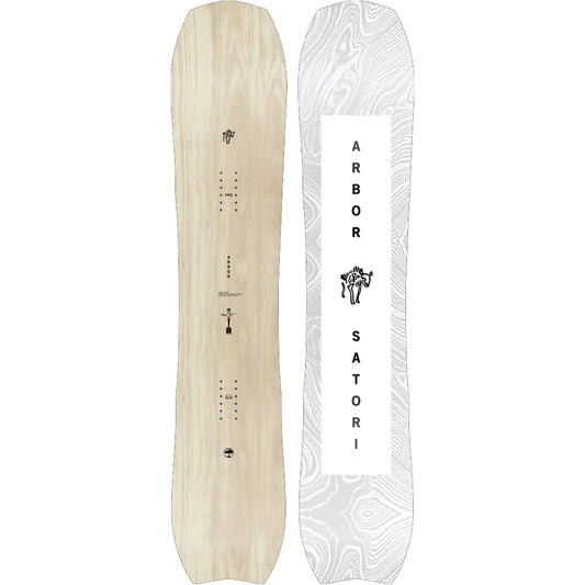 ARBOR 151 / Woodgrain Arbor Satori Snowboard 2026