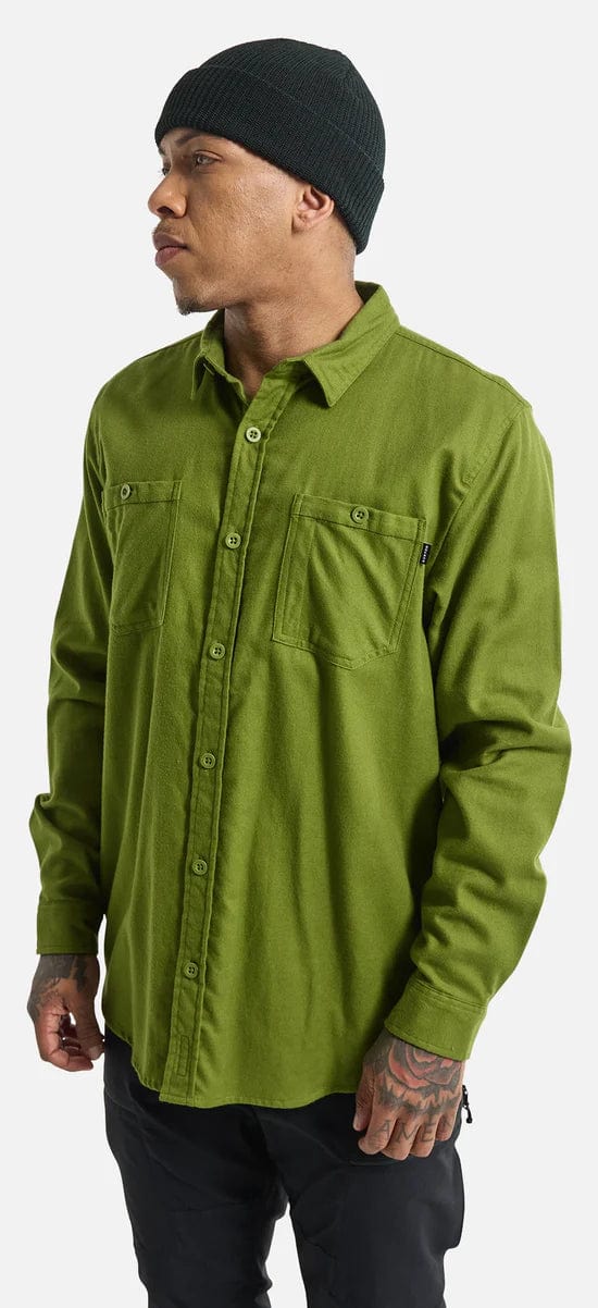 BURTON S / GREEN Burton FAVORITE Flannel Shirt