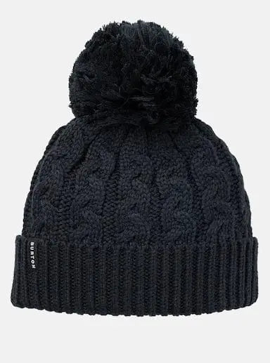 BURTON BLACK Burton Zippy Fleece-Lined Beanie 2024