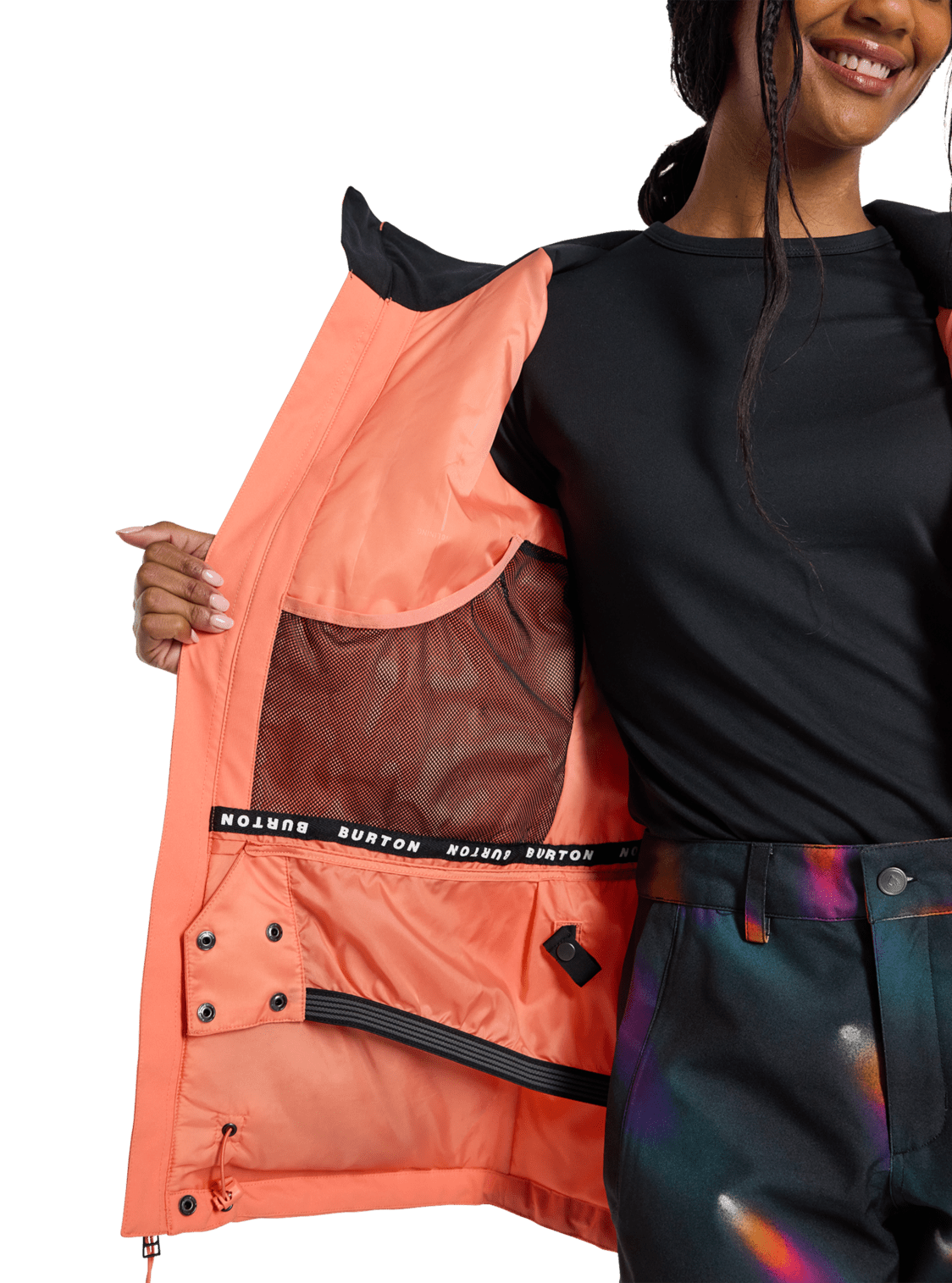 BURTON Burton Womens Jet Ridge Jacket Peach