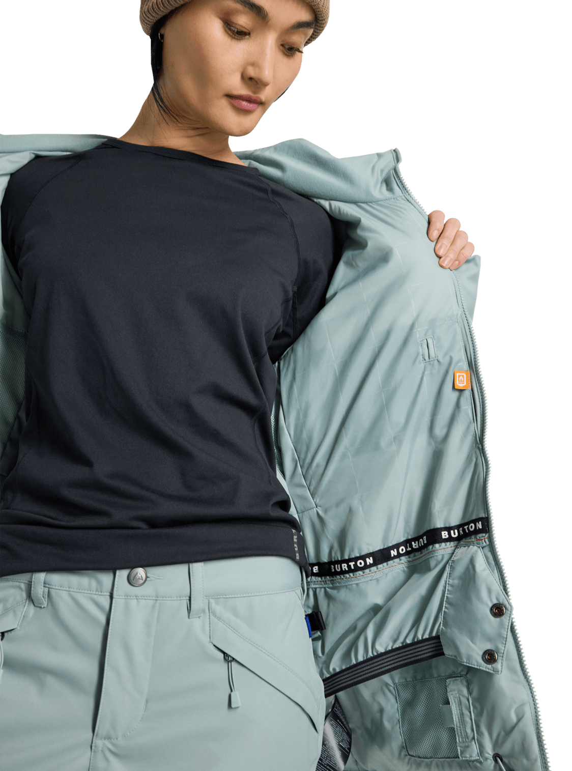 BURTON Burton Womens Lelah Jacket Green
