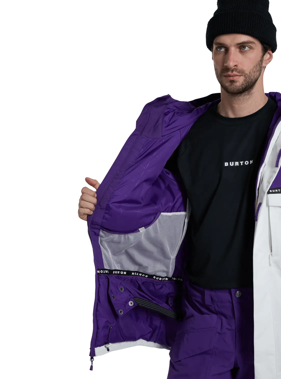 BURTON Burton Mens Covert Jacket 2.0 Imperial Purple