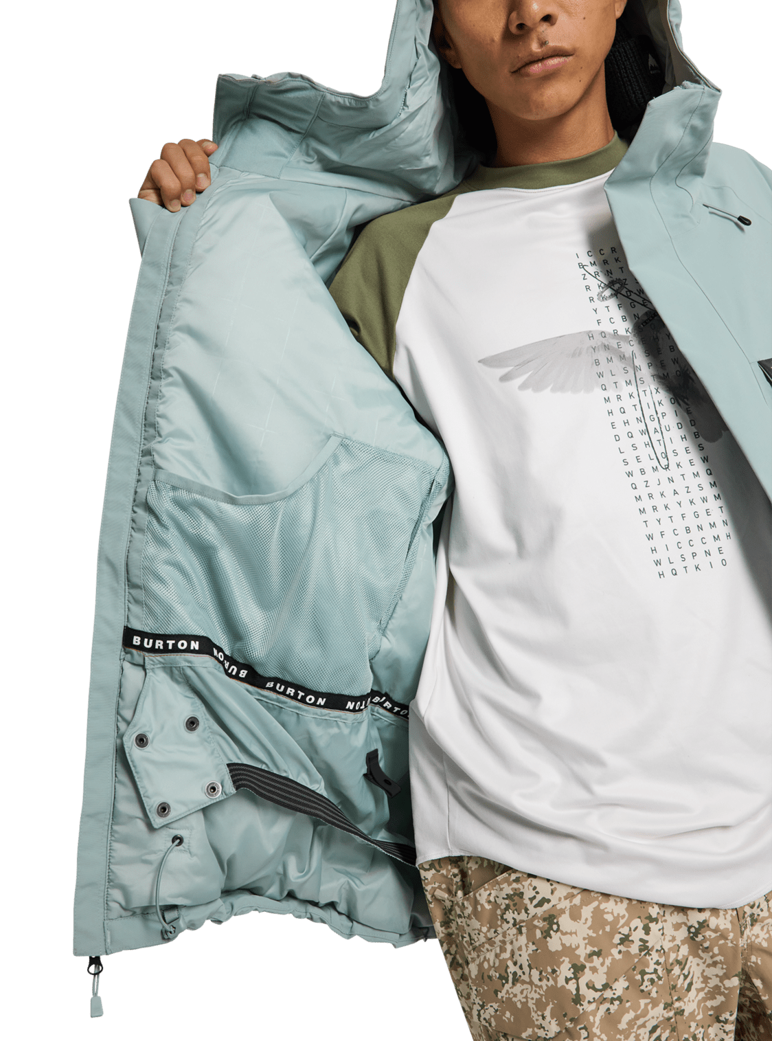BURTON Burton Mens Covert Jacket 2.0 Petrol Green