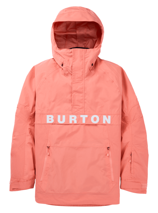 BURTON S / Peach Echo Burton Mens Frostner Anorak Peach
