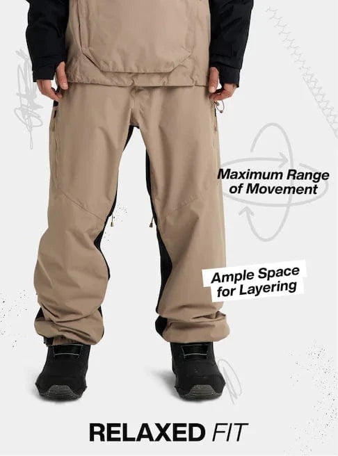 BURTON Burton Mens Reserve 2L Relaxed Pants