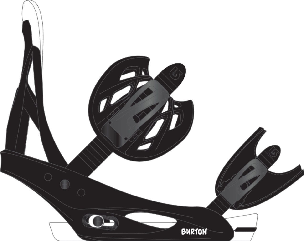 BURTON Burton Smalls Kids Snowboard Binding