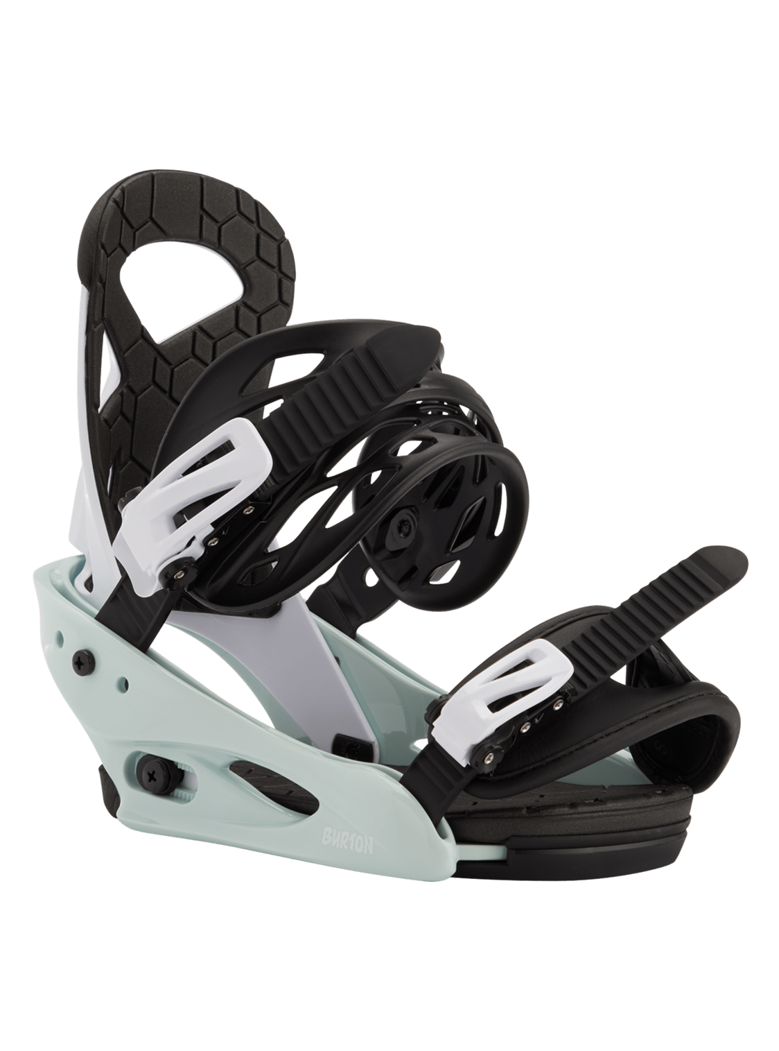 BURTON L / WHITE Burton Smalls Kids Snowboard Binding