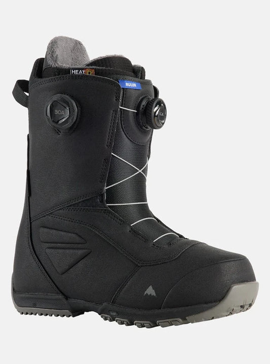 BURTON 7.5 / BLACK Burton Mens Ruler BOA Wide Snowboard Boots