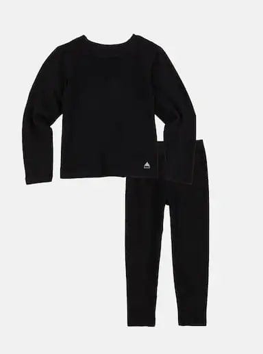 BURTON 12-18MTHS / BLACK Burton 1ST Layer Kids Thermal Set Black