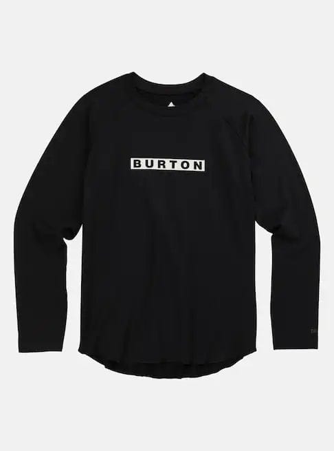 BURTON L / Black Supernova Burton Kids Base Layer Tech T-Shirt