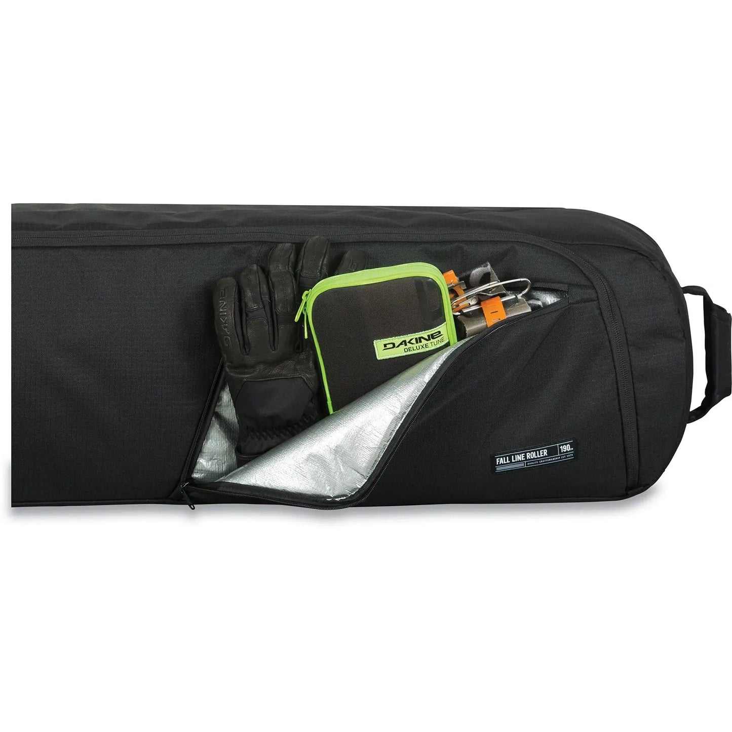 DAKINE Dakine Fall Line Ski Roller Bag Black