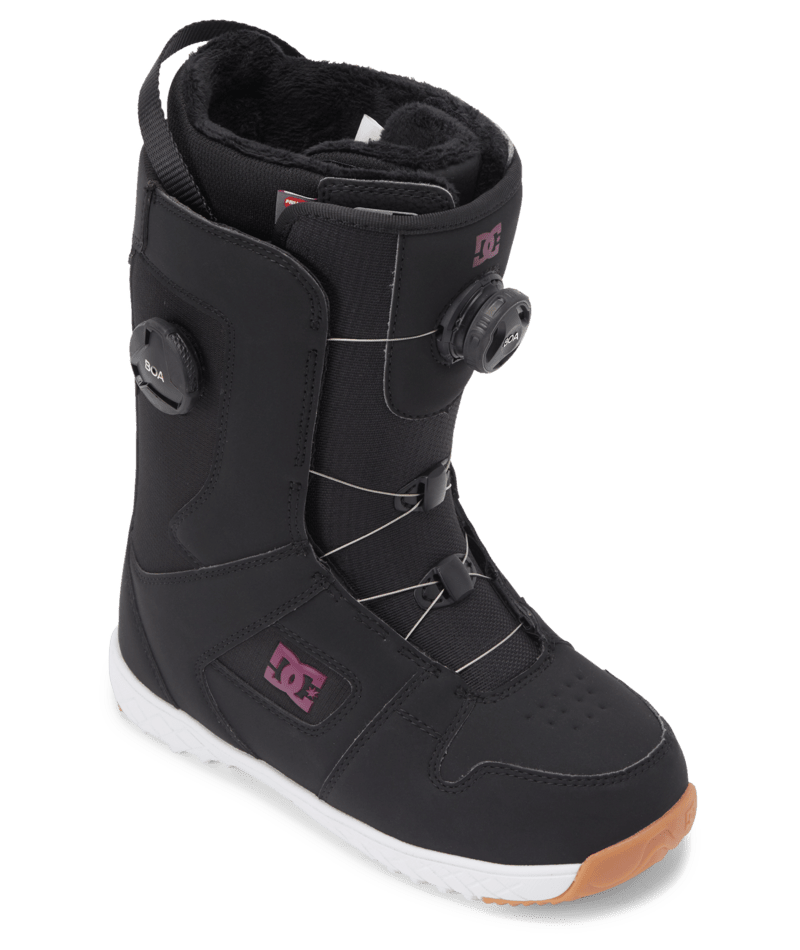 DC 6 / BLACK DC Womens Phase Boa Pro 2024 Snowboard Boot