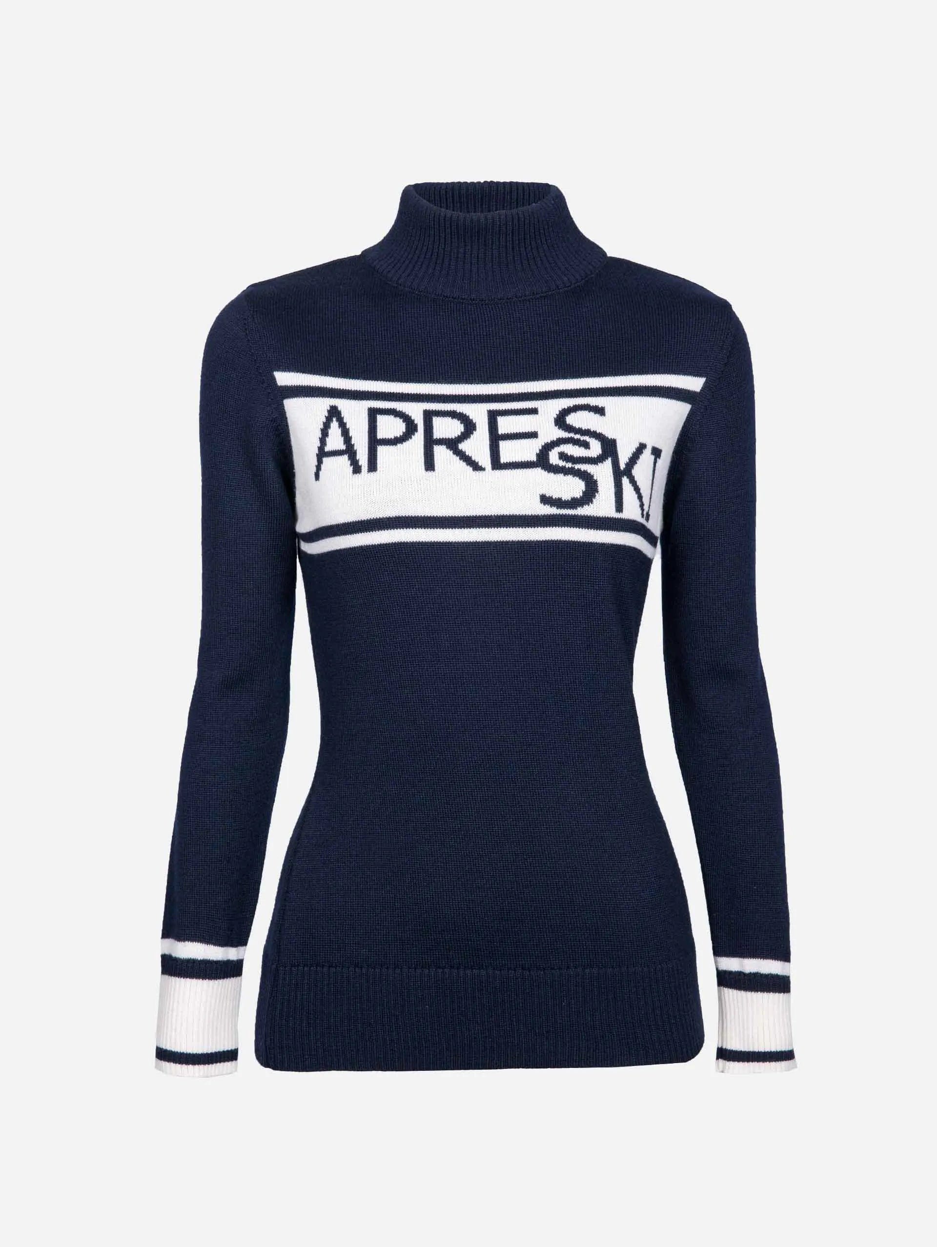 Duvillard 38 / MIDNIGHT Duvillard Palma Womens Merino Pullover