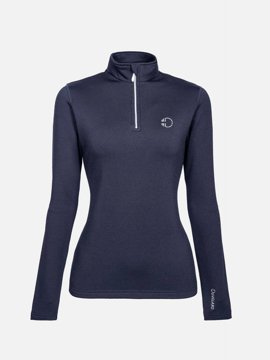 Duvillard 36 / MIDNIGHT Duvillard Marie Womens Zip Top