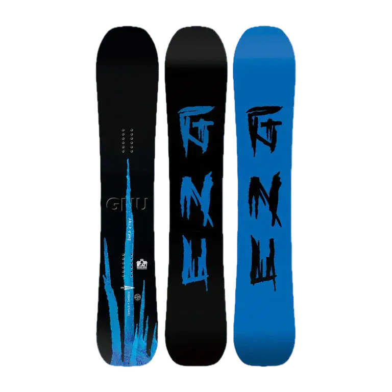 GNU 155 / BLACK GNU Banked Country 2027 Snowboard