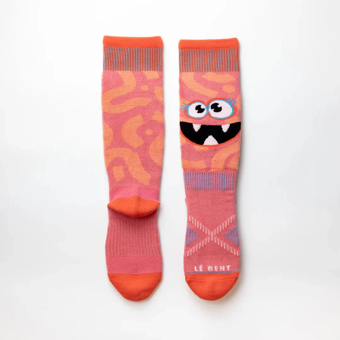 LE BENT Le Bent Kids Monster Party Light Cushion Snow Sock