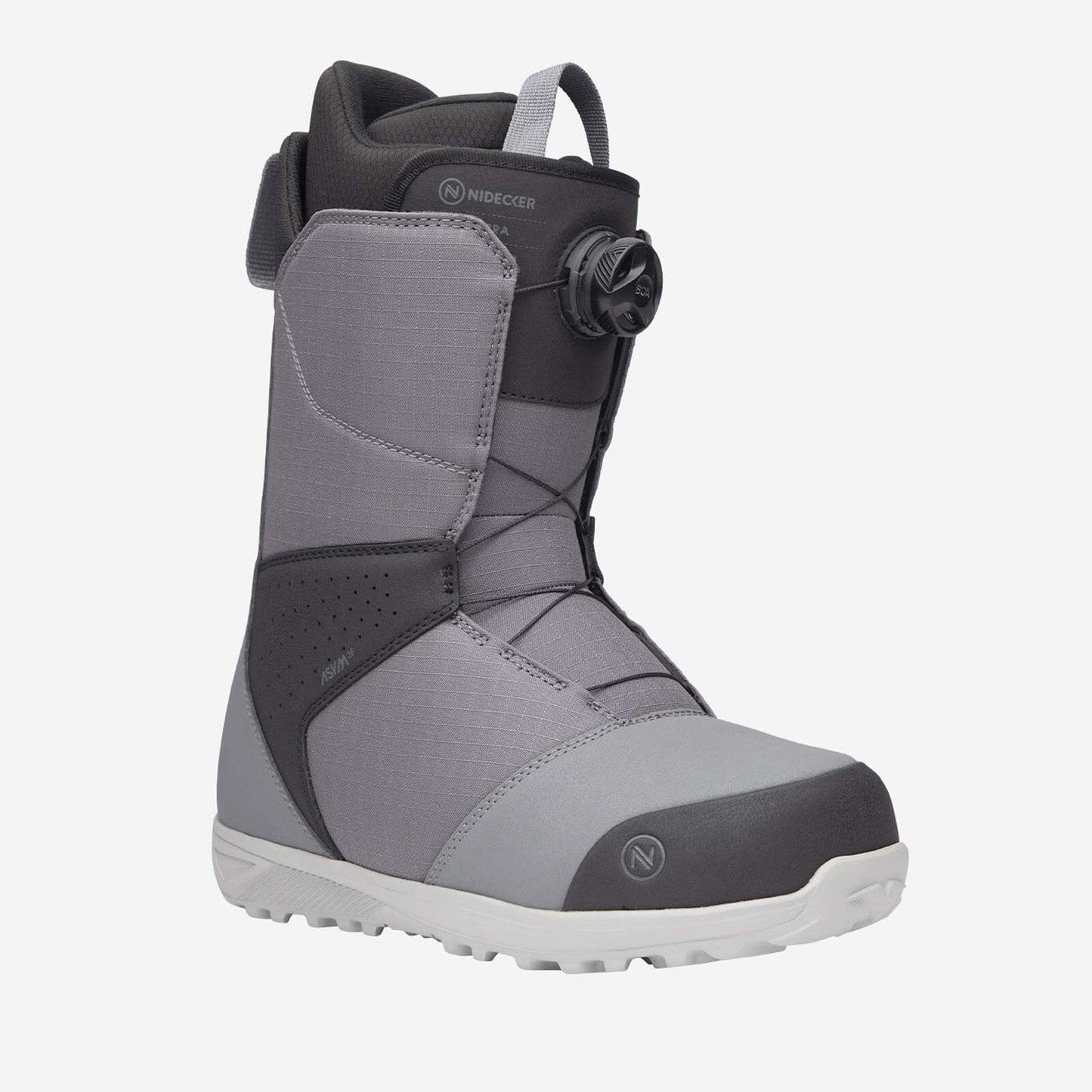 NIDECKER 9 / GREY Nidecker Mens Snowboard Boot Sierra Grey