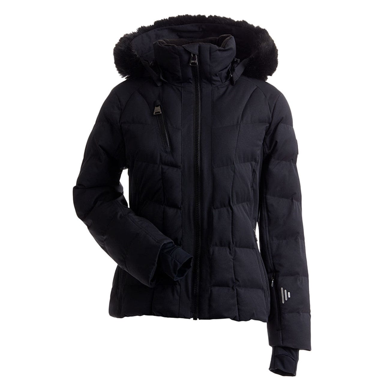 NILS 12 / BLACK Nils Whistler Womens Snow Jacket