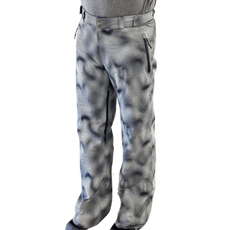 PURE M / Warpline white Pure Snow Casper Mens Pants - Very Warm
