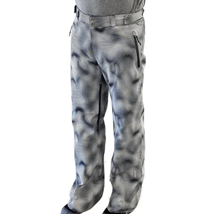 PURE M / Warpline white Pure Snow Casper Mens Pants - Very Warm