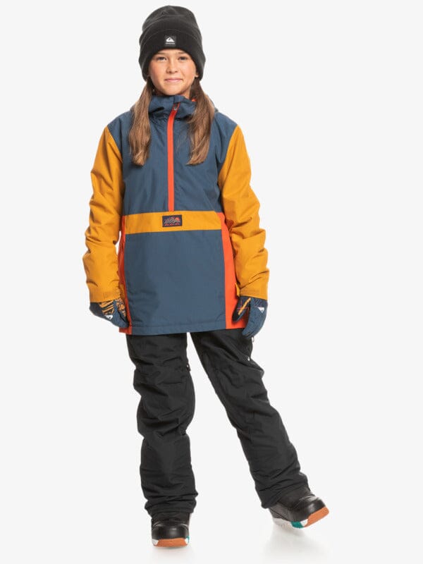 QUIKSILVER XS / BLUE Quiksilver Steeze Youth Snow Jacket