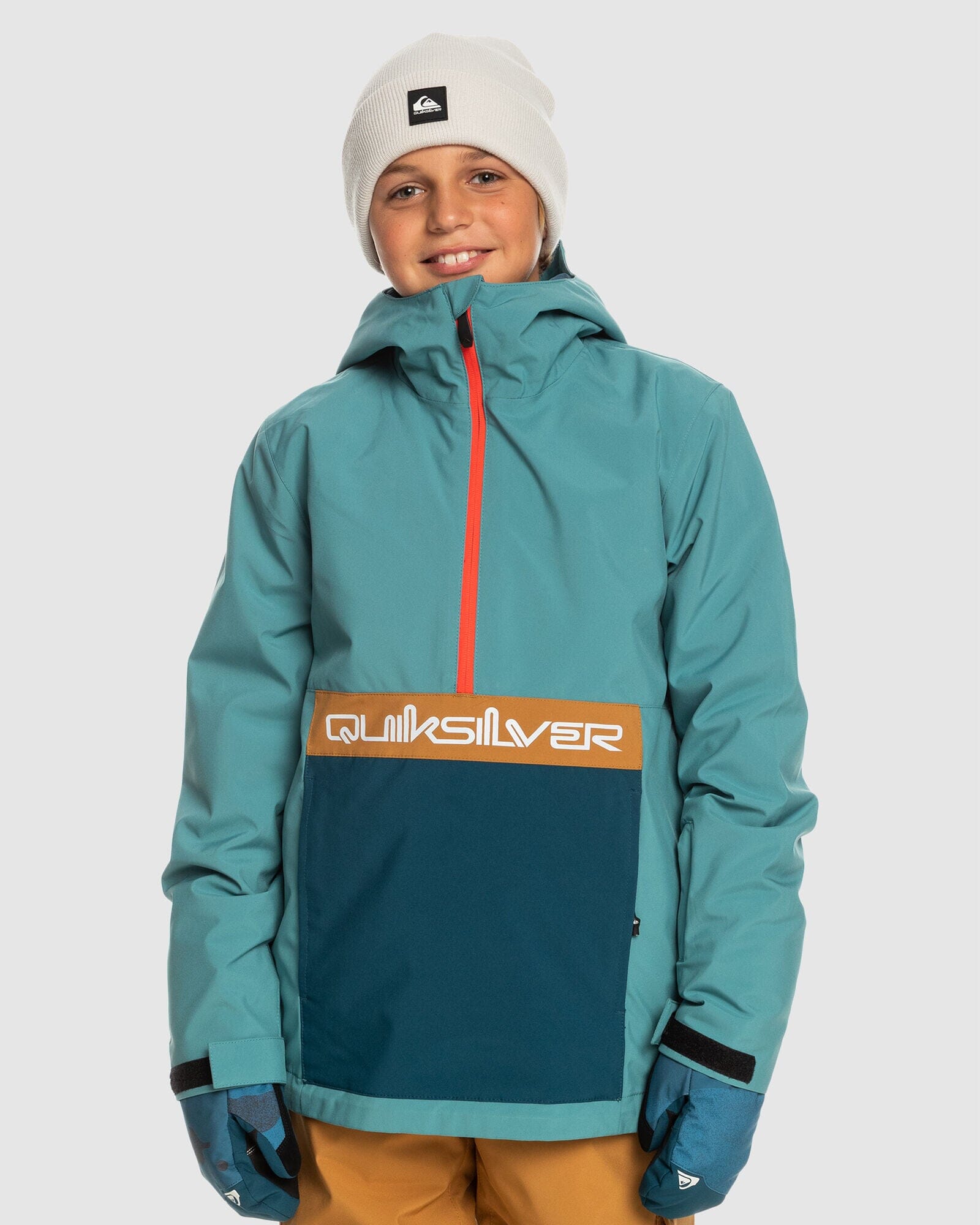 QUIKSILVER XS / BLUE Quiksilver Steeze Youth Snow Jacket