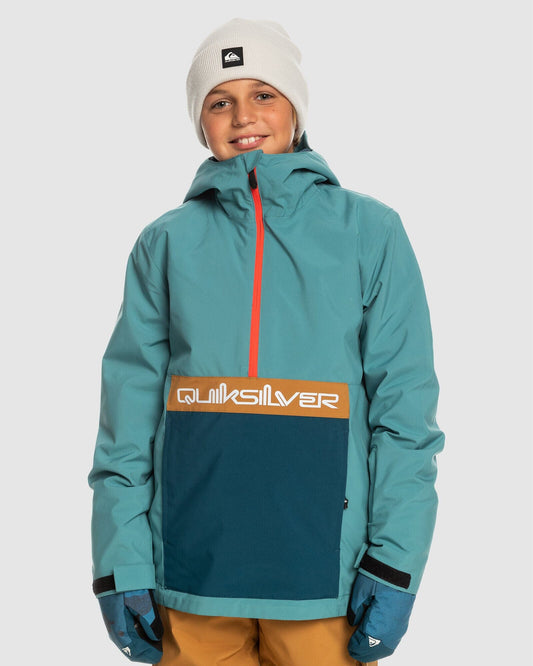 QUIKSILVER XS / BLUE Quiksilver Steeze Youth Snow Jacket