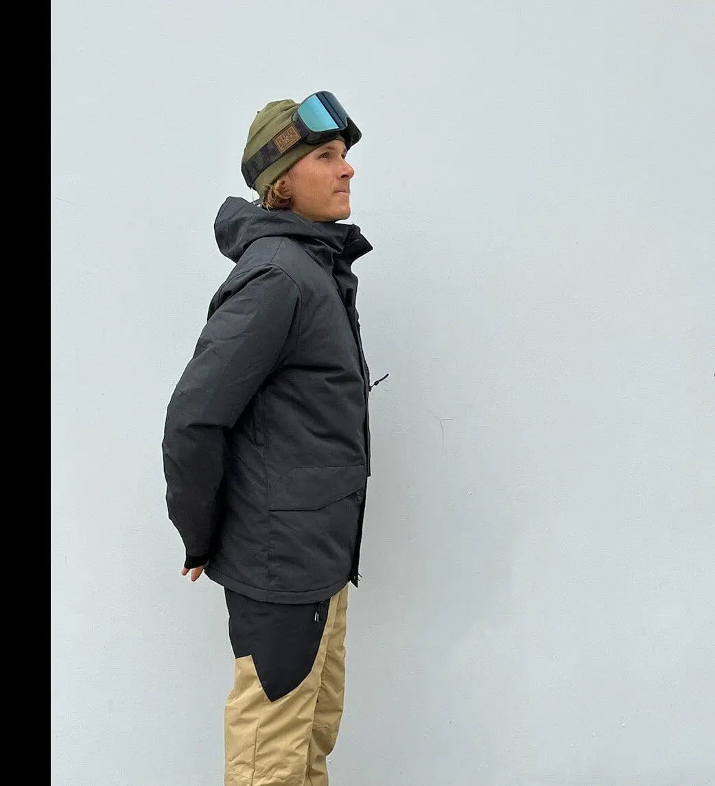 QUIKSILVER Quiksilver Mission Mens Snow Jacket Black
