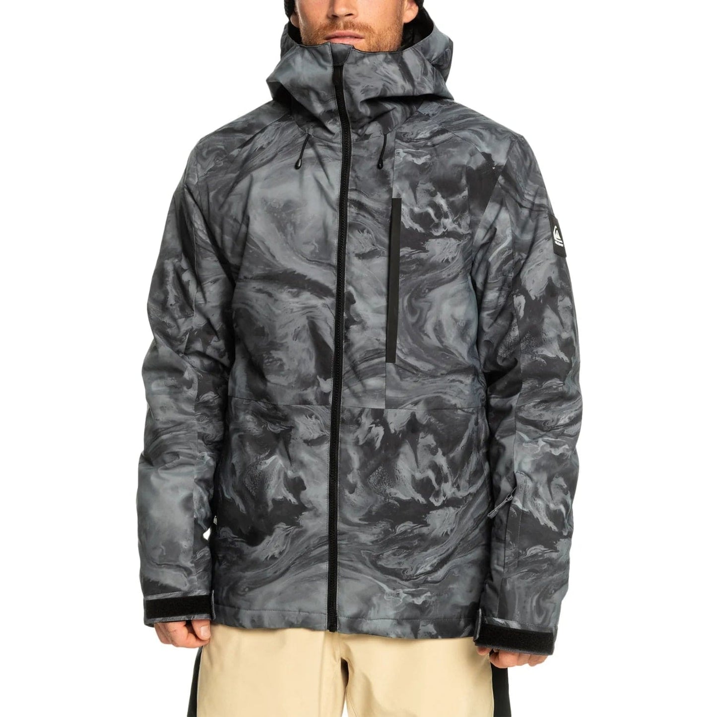 QUIKSILVER Quiksilver Mission Printed Mens Snow Jacket