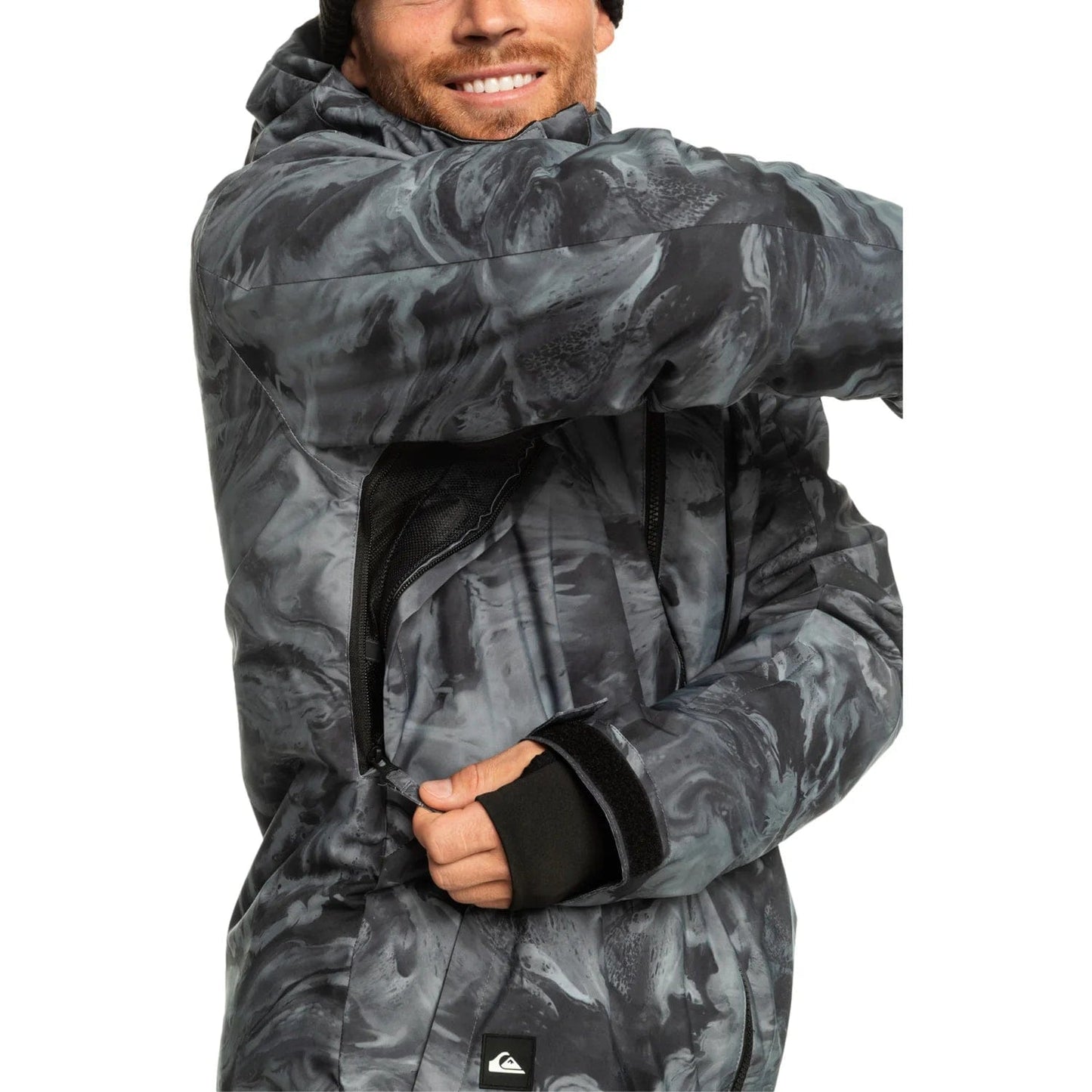 QUIKSILVER Quiksilver Mission Printed Mens Snow Jacket
