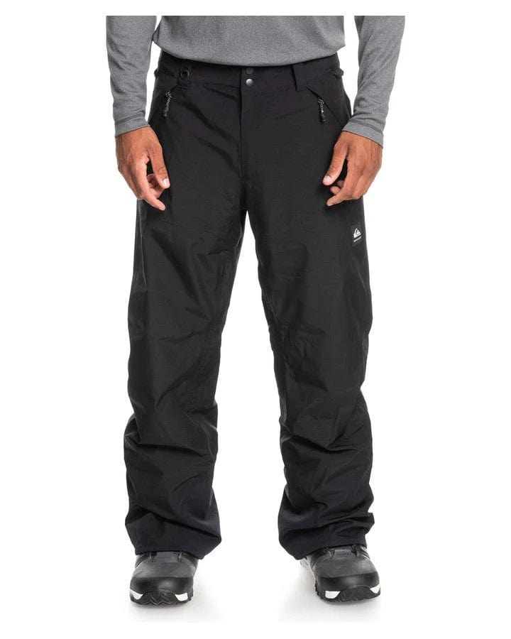 QUIKSILVER Quiksilver Mission Goretex Mens 2024 Snow Pant Black