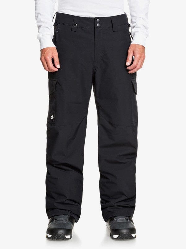 QUIKSILVER XS / BLACK Quiksilver Porter Mens Snow Pant