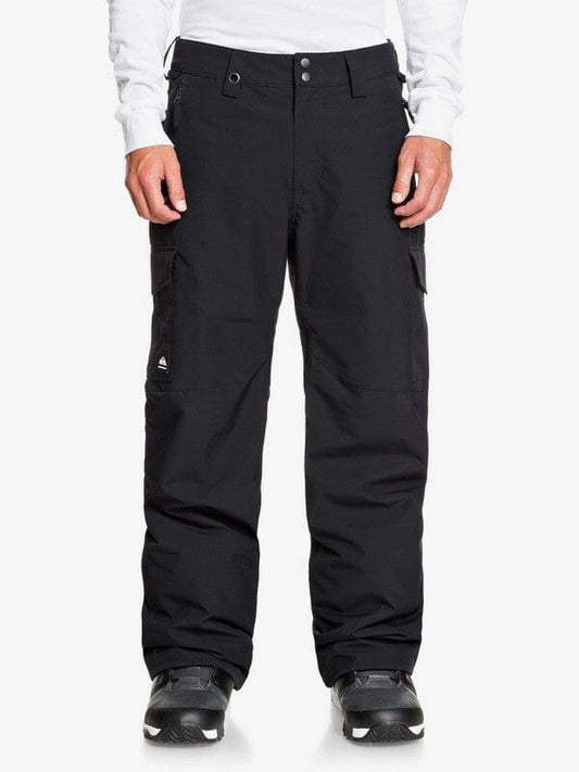 QUIKSILVER XS / BLACK Quiksilver Porter Mens Snow Pant