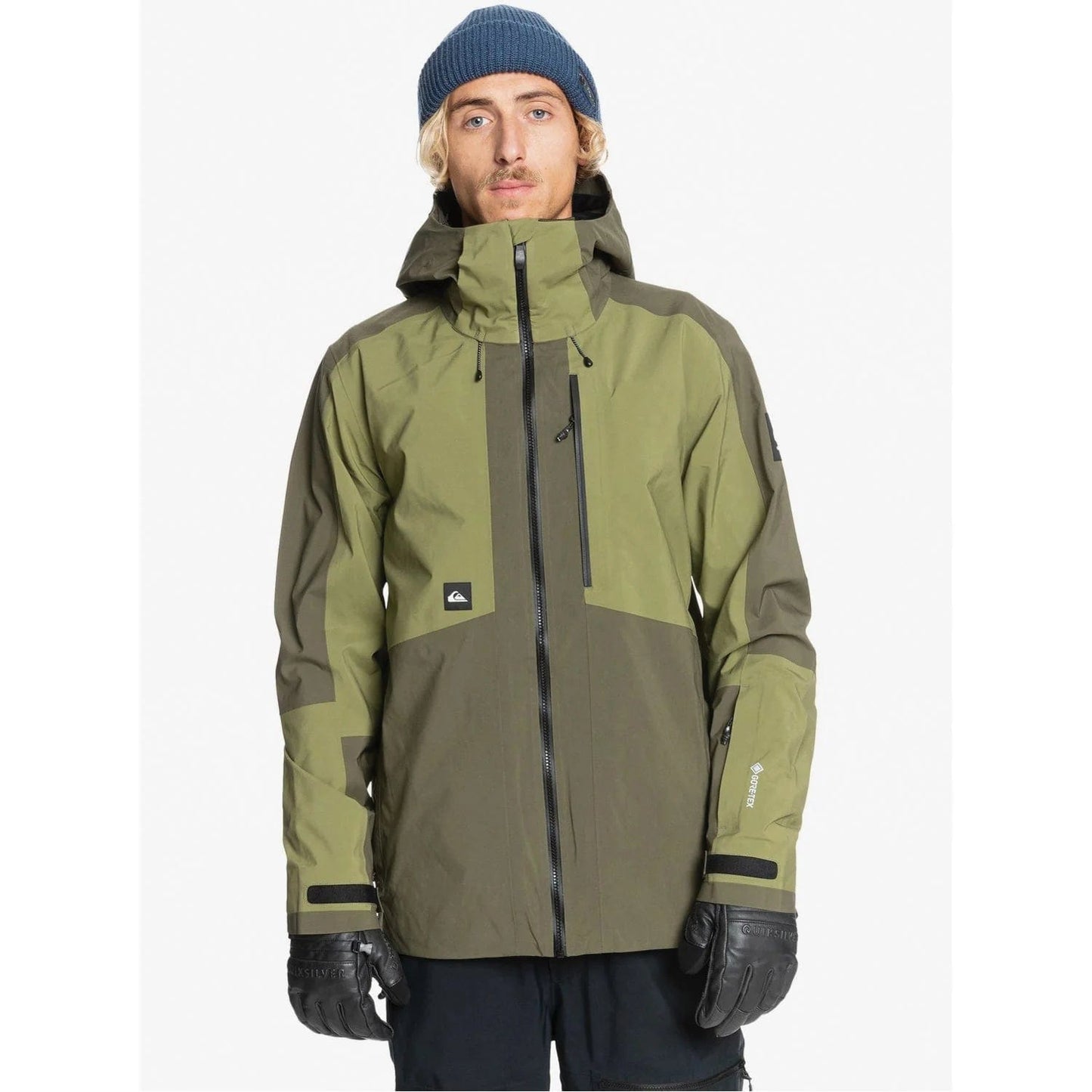 QUIKSILVER S / GRAPE LEAF Quiksilver Forever Stretch Gore tex Mens Snow Jacket Grape Leaf