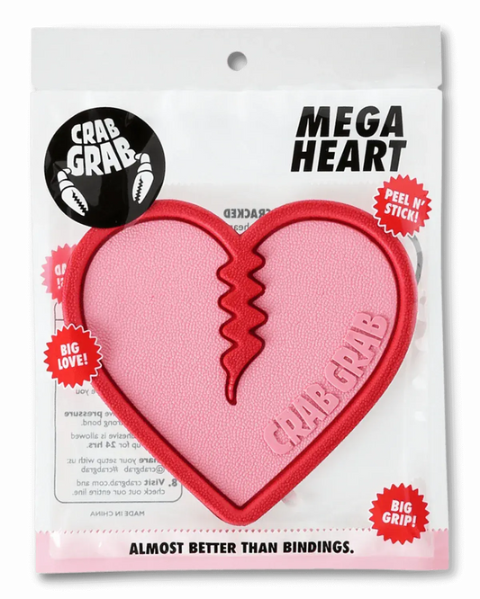 Radical RED Crab Grab Mega Heart