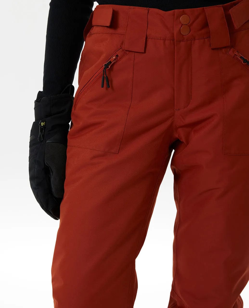 Rip Curl Rip Curl 10K Womens Rider High Waist Pant Burnt Red