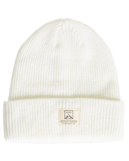 ROJO SNOW WHITE Rojo On The Job Beanie White