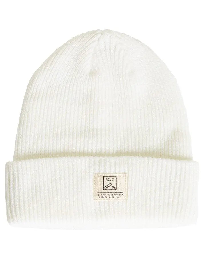 ROJO SNOW WHITE Rojo On The Job Beanie White