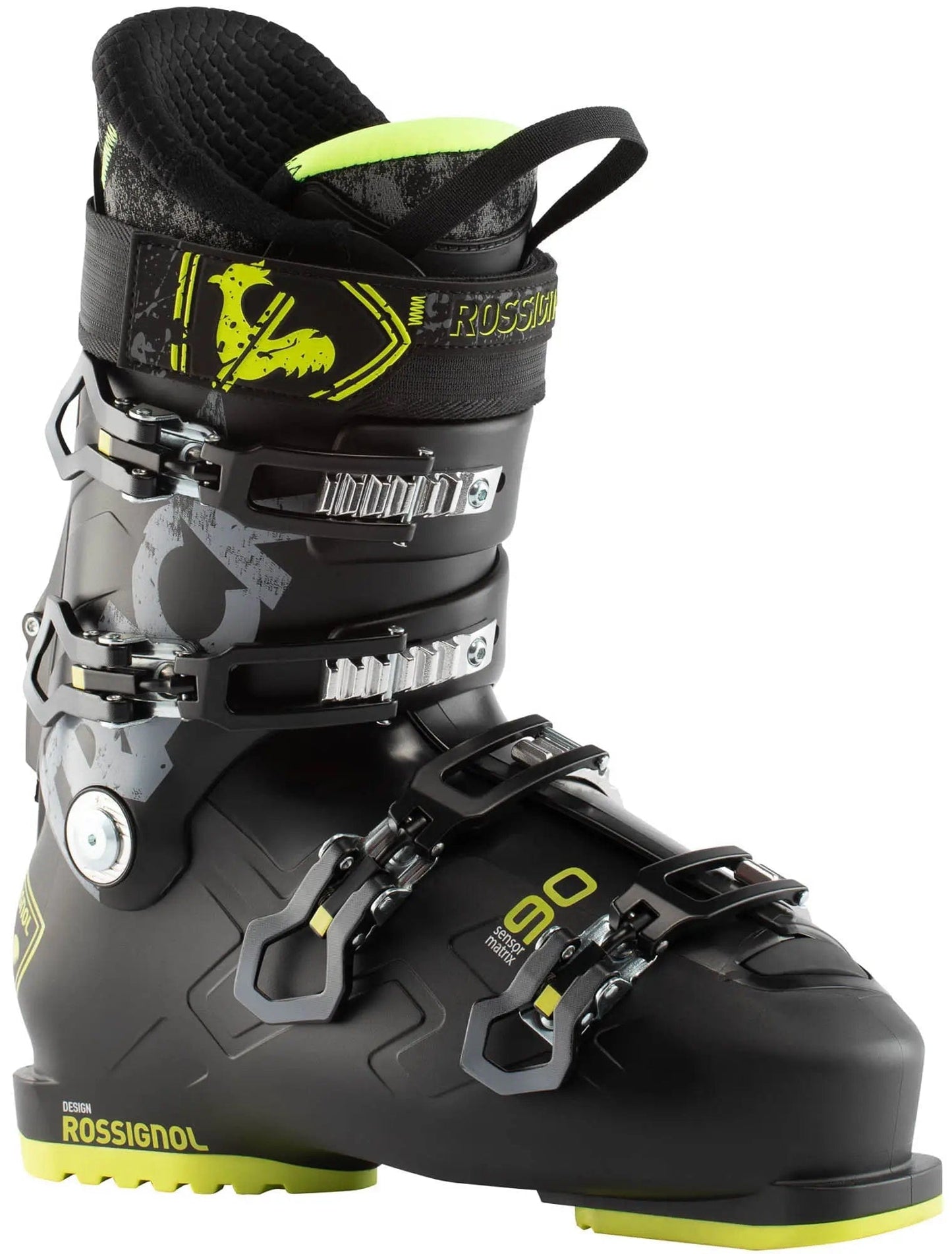 ROSSIGNOL 26.5 / BLACK Rossignol Track 90 Mens Ski Boot