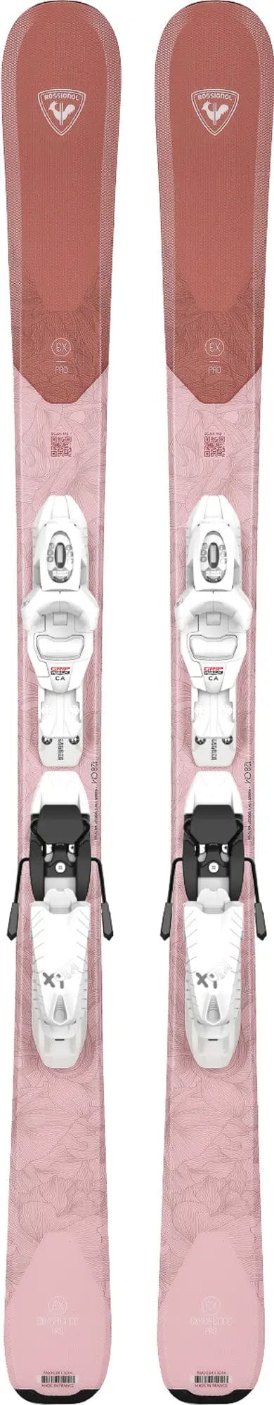 ROSSIGNOL 116 / PINK Rossignol Experience Pro Kids Ski and Binding Package